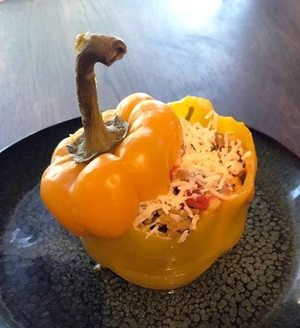 Recipe: Crockpot Mediterranean-Inspired Stuffed Peppers
